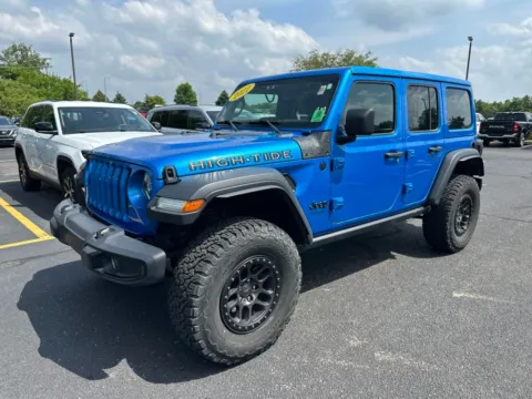 Another view of 2022 Jeep Wrangler Unlimited High Tide for sale in Grandville, MI at Zeigler Chrysler Dodge Jeep Ram of Grandville