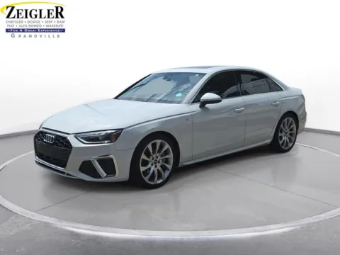 White 2022 Audi A4 45 S line Premium Plus for sale in Grandville, MI