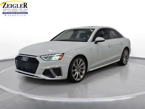White 2022 Audi A4 45 S line Premium Plus for sale in Grandville, MI