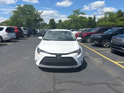 White 2024 Toyota Corolla LE for sale in Grandville, MI