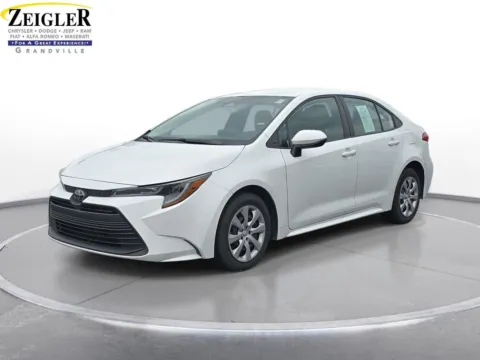 White 2024 Toyota Corolla LE for sale in Grandville, MI