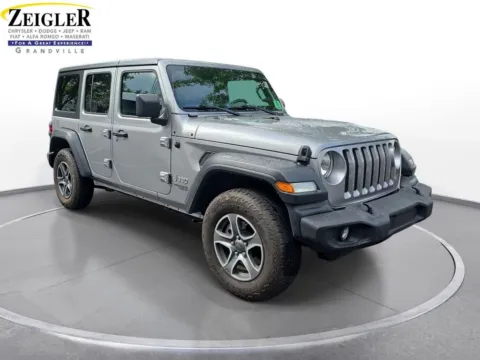 Another view of 2018 Jeep Wrangler Unlimited Sport S for sale in Grandville, MI at Zeigler Chrysler Dodge Jeep Ram of Grandville