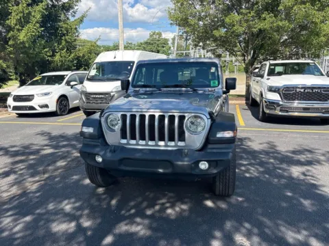 Silver 2018 Jeep Wrangler Unlimited Sport S for sale in Grandville, MI