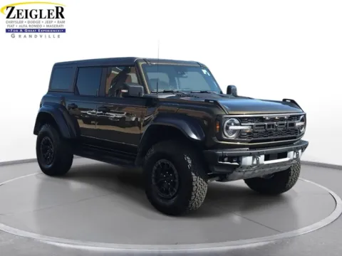 Another view of 2024 Ford Bronco Raptor for sale in Grandville, MI at Zeigler Chrysler Dodge Jeep Ram of Grandville