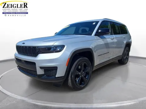 Silver 2024 Jeep Grand Cherokee L Altitude X for sale in Grandville, MI