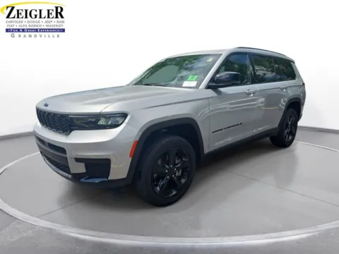 Silver 2024 Jeep Grand Cherokee L Altitude X for sale in Grandville, MI