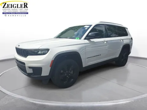 White 2023 Jeep Grand Cherokee L Altitude for sale in Grandville, MI