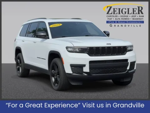 White 2023 Jeep Grand Cherokee L Altitude for sale in Grandville, MI