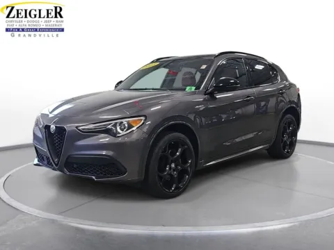 Gray 2023 Alfa Romeo Stelvio Veloce for sale in Grandville, MI