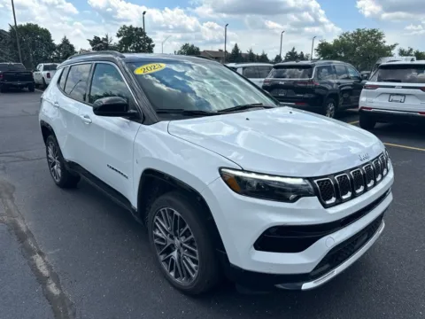 White 2023 Jeep Compass Limited for sale in Grandville, MI