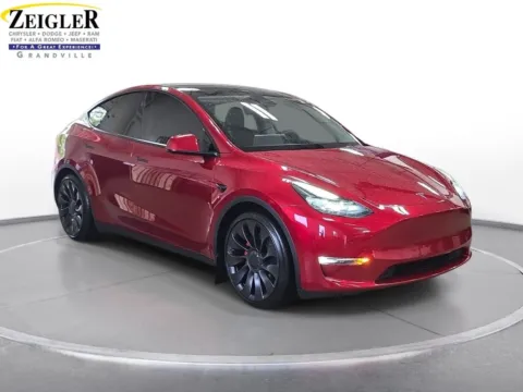 Another view of 2024 Tesla Model Y Performance for sale in Grandville, MI at Zeigler Chrysler Dodge Jeep Ram of Grandville