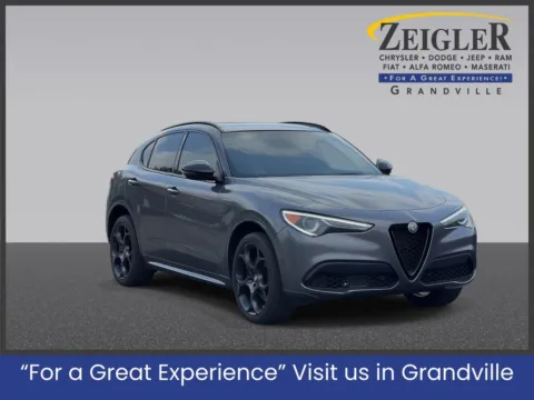 Gray 2023 Alfa Romeo Stelvio Veloce for sale in Grandville, MI