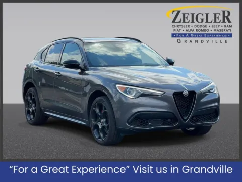 Gray 2023 Alfa Romeo Stelvio Veloce for sale in Grandville, MI