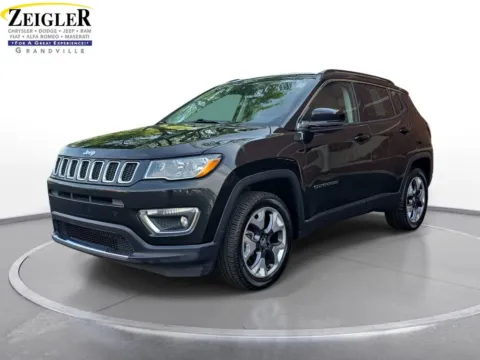 Black 2020 Jeep Compass Limited for sale in Grandville, MI