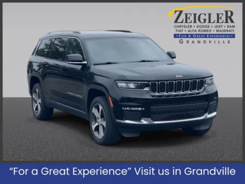 Black 2023 Jeep Grand Cherokee L Limited for sale in Grandville, MI