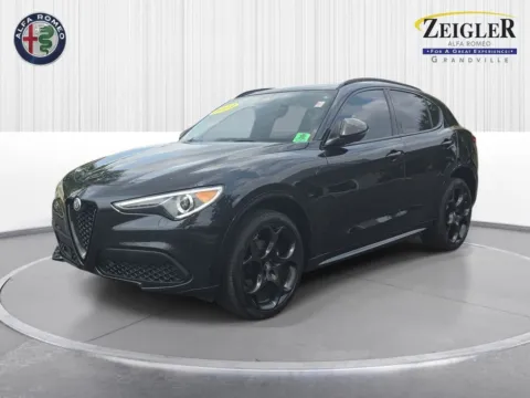 Black 2023 Alfa Romeo Stelvio Veloce for sale in Grandville, MI