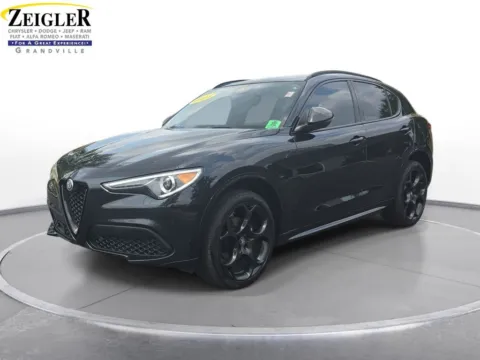 Black 2023 Alfa Romeo Stelvio Veloce for sale in Grandville, MI