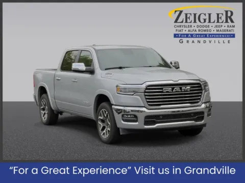 Silver 2026 Ram 1500 Laramie for sale in Grandville, MI