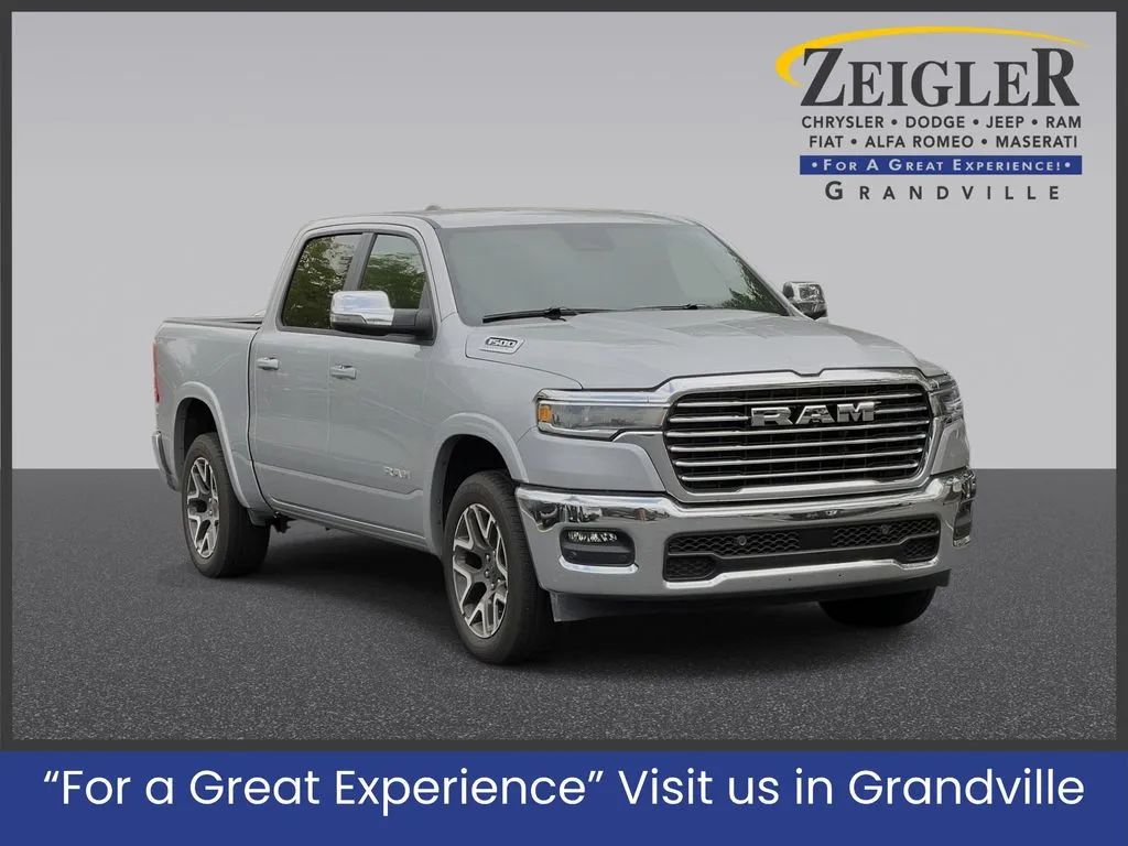 Silver 2026 Ram 1500 Laramie for sale in Grandville, MI