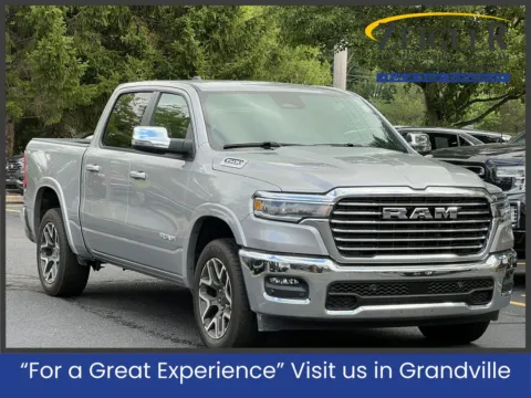 Silver 2026 Ram 1500 Laramie for sale in Grandville, MI