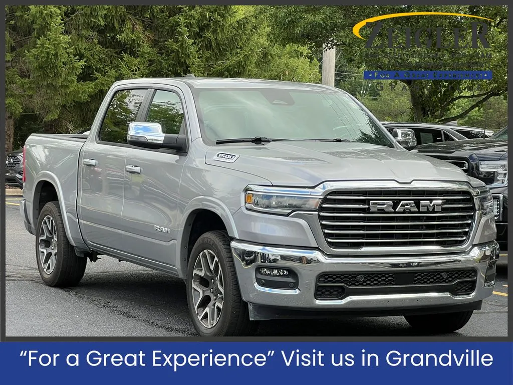 Silver 2026 Ram 1500 Laramie for sale in Grandville, MI