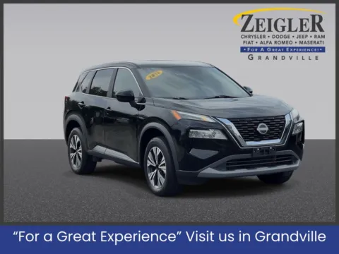 Black 2023 Nissan Rogue SV for sale in Grandville, MI