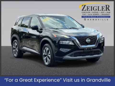 Black 2023 Nissan Rogue SV for sale in Grandville, MI