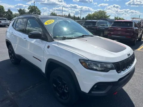 White 2023 Jeep Compass Trailhawk for sale in Grandville, MI