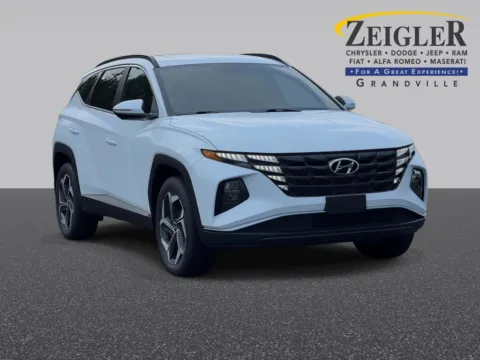 White 2023 Hyundai Tucson SEL for sale in Grandville, MI