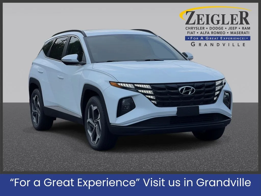 White 2023 Hyundai Tucson SEL for sale in Grandville, MI