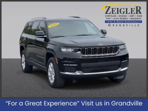 Black 2022 Jeep Grand Cherokee L Limited for sale in Grandville, MI