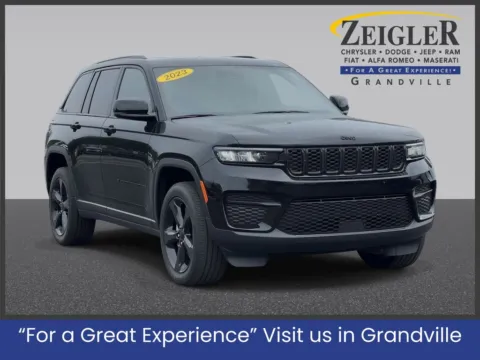 Black 2023 Jeep Grand Cherokee Altitude X for sale in Grandville, MI