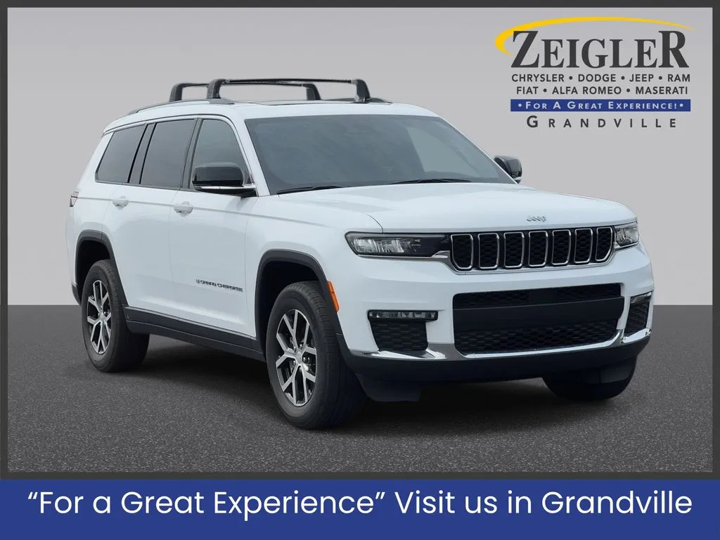 White 2023 Jeep Grand Cherokee L Limited for sale in Grandville, MI