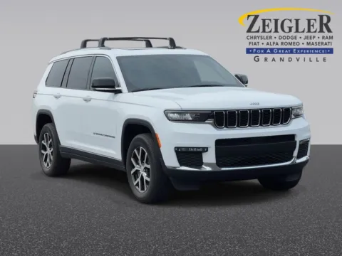 White 2023 Jeep Grand Cherokee L Limited for sale in Grandville, MI