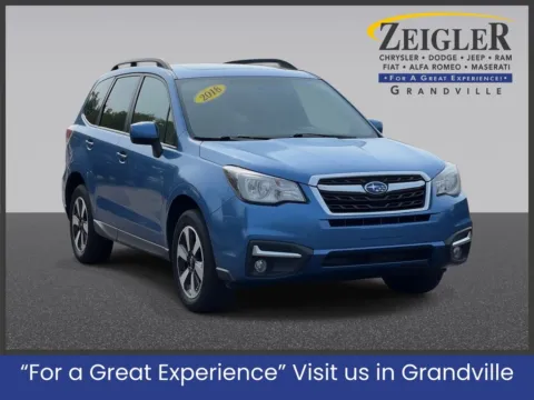 Blue 2018 Subaru Forester 2.5i Premium for sale in Grandville, MI