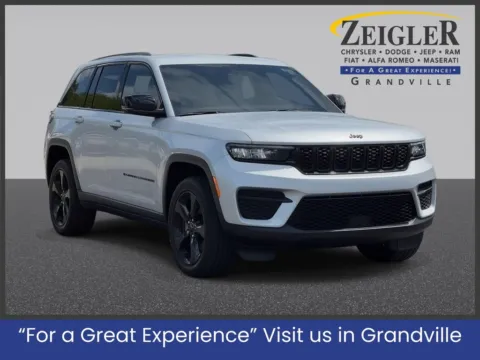 Silver 2023 Jeep Grand Cherokee Altitude X for sale in Grandville, MI