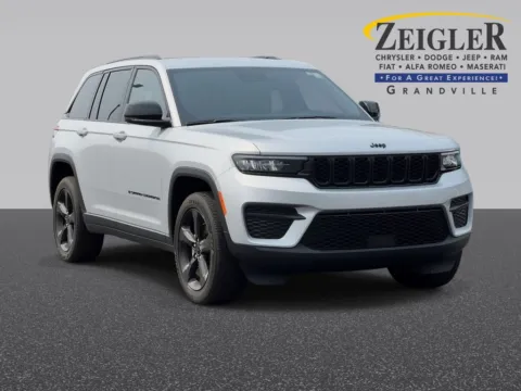 Silver 2023 Jeep Grand Cherokee Altitude X for sale in Grandville, MI