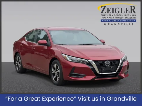Red 2023 Nissan Sentra SV for sale in Grandville, MI