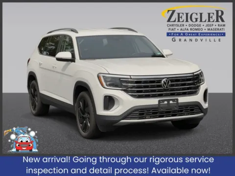 White 2026 Volkswagen Atlas 2.0T SE w/Technology for sale in Grandville, MI