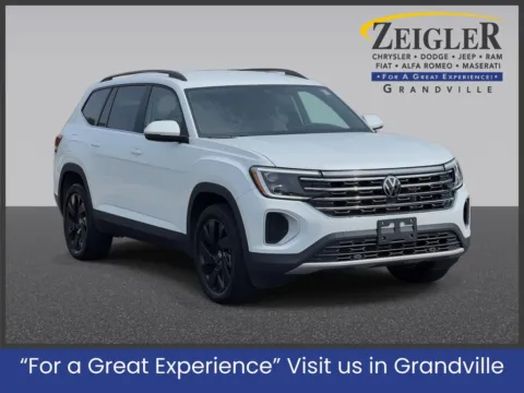 White 2026 Volkswagen Atlas 2.0T SE w/Technology for sale in Grandville, MI