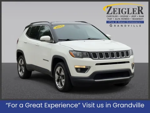 White 2018 Jeep Compass Limited for sale in Grandville, MI