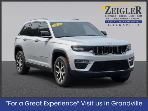 Silver 2023 Jeep Grand Cherokee Limited for sale in Grandville, MI