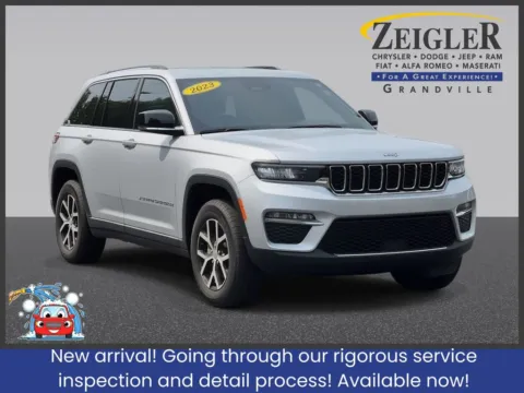 Silver 2023 Jeep Grand Cherokee Limited for sale in Grandville, MI