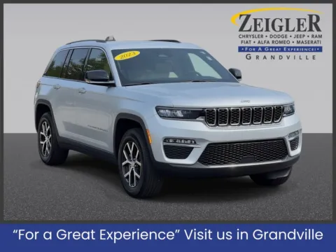 Silver 2023 Jeep Grand Cherokee Limited for sale in Grandville, MI