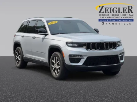 Silver 2023 Jeep Grand Cherokee Limited for sale in Grandville, MI