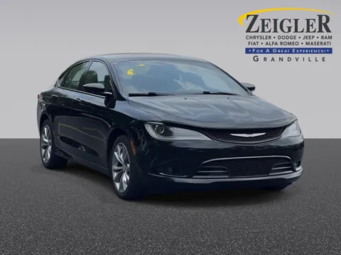 Black 2015 Chrysler 200 S for sale in Grandville, MI