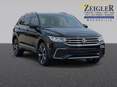 Black 2024 Volkswagen Tiguan 2.0T SEL R-Line for sale in Grandville, MI