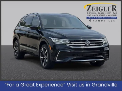 Black 2024 Volkswagen Tiguan 2.0T SEL R-Line for sale in Grandville, MI