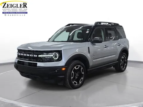 Silver 2022 Ford Bronco Sport Outer Banks for sale in Grandville, MI