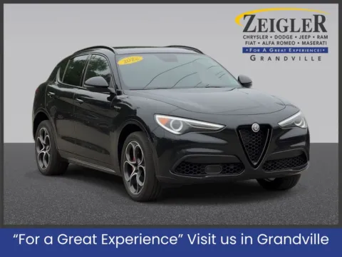 Black 2023 Alfa Romeo Stelvio Veloce for sale in Grandville, MI